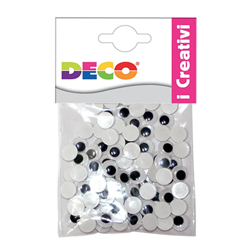 Occhietti Adesivi Tondi Deco CWR - Misure Assortite - 11495 (Conf. 50) Occhietti Adesivi Tondi Deco CWR - Misure Assortite - 11495 (Conf. 50)