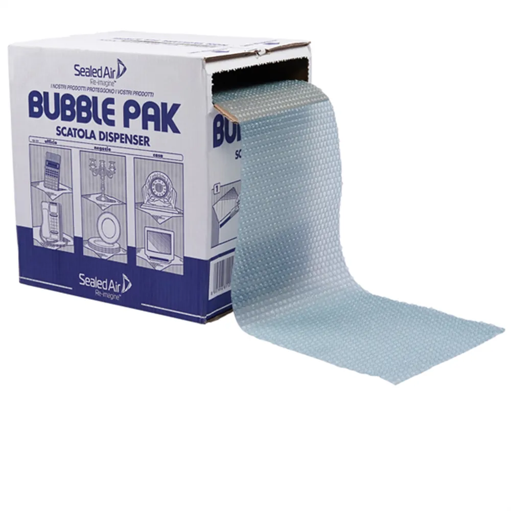 Rotolo a Bolle d’Aria Aircap ELLRT Sealed Air - Pretagliato in Fogli - 30x50 cm - 101218357 (Trasparente)