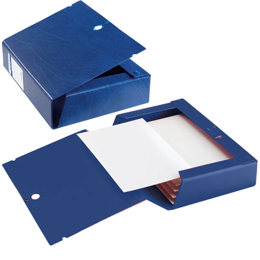 Scatola Archivio Scatto 80 Sei Rota - Dorso 8 - 25x35 cm - 67900807 (Blu)