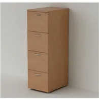 Classificatore Filing Artexport - 4 Cassetti - 49x55x141,2 cm - FILING 4DR_4 (Noce Chiaro)