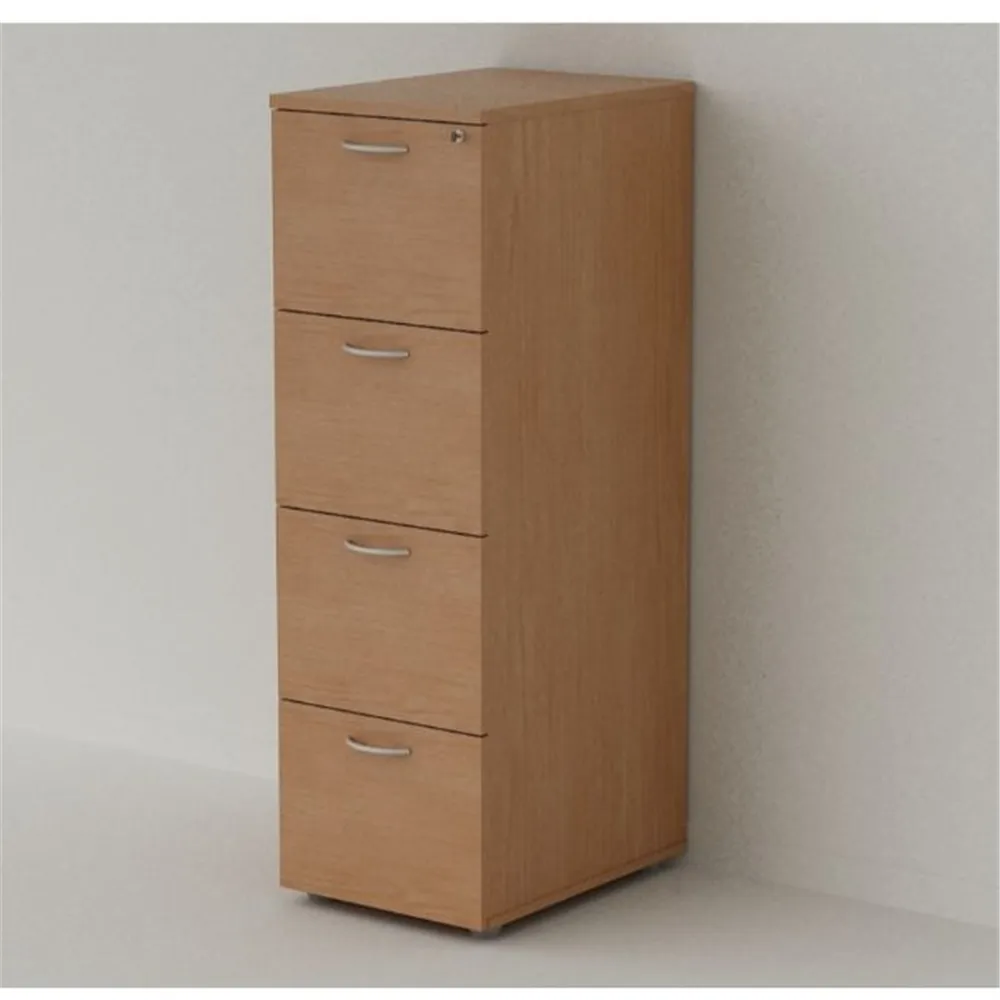 Classificatore Filing Artexport - 4 Cassetti - 49x55x141,2 cm - FILING 4DR_4 (Noce Chiaro)