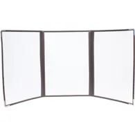 Portamenù Crystal BR3 Securit - 21x29,7 cm - Triplo - MC3-CYA4-BR3 (Trasparente Conf. 3)