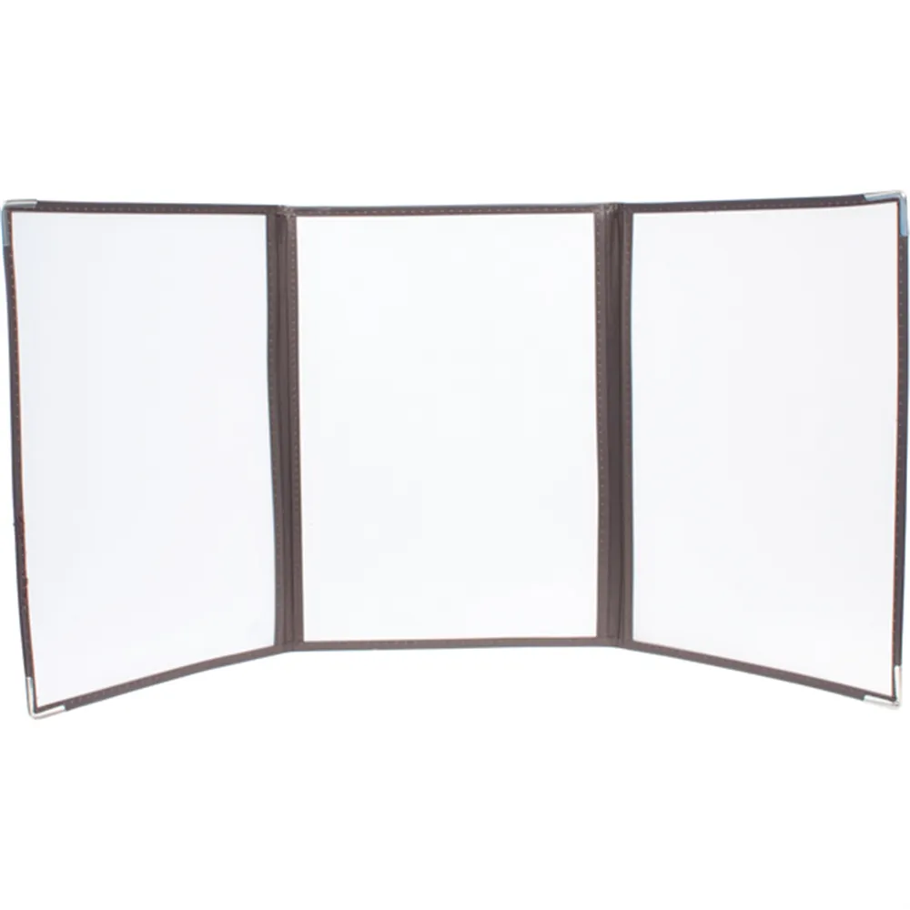 Portamenù Crystal BR3 Securit - 21x29,7 cm - Triplo - MC3-CYA4-BR3 (Trasparente Conf. 3)