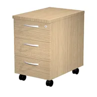 Cassettiera su Ruote Agorà Artexport - 3 Cassetti - 44x60x60 cm - C3_C (Rovere)