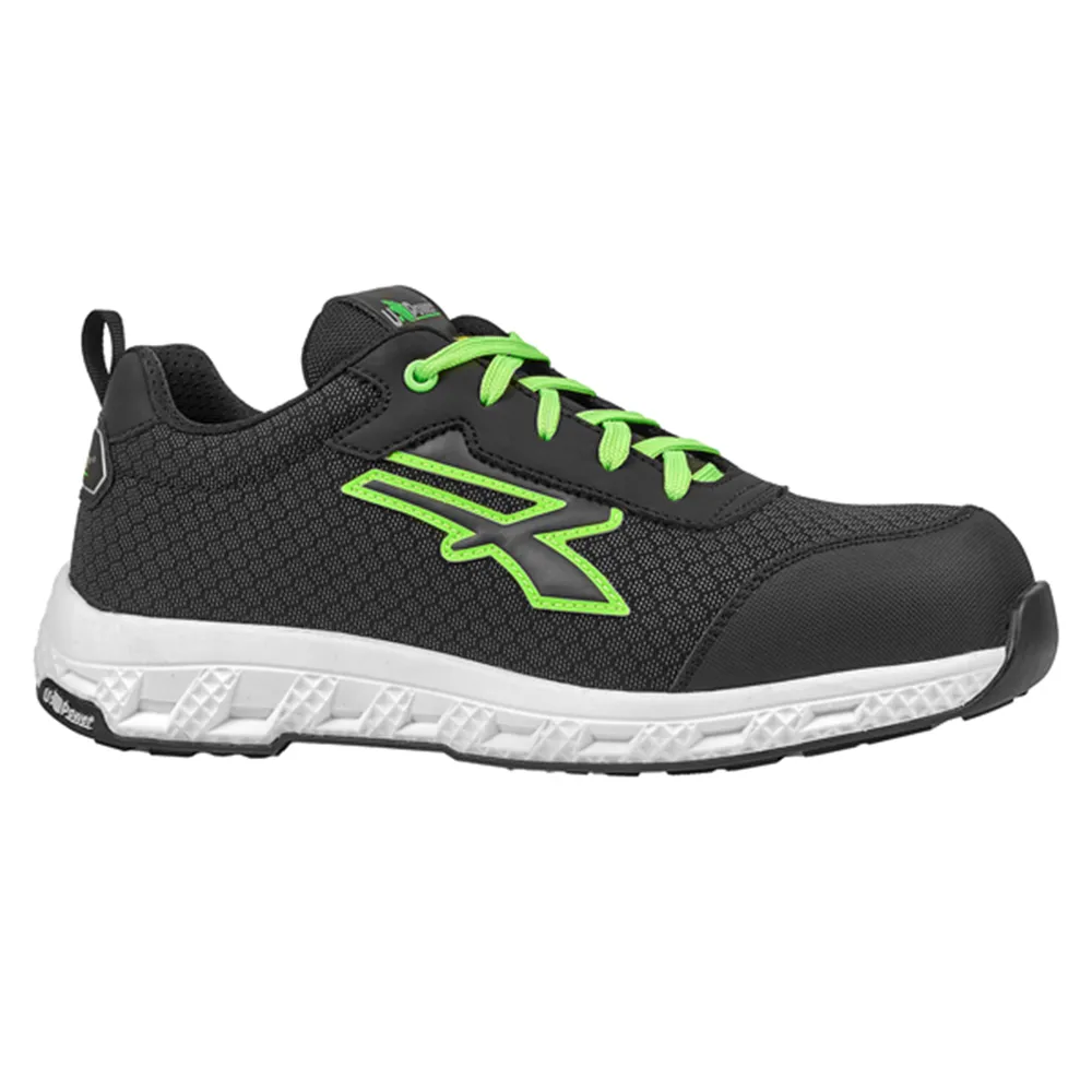 Scarpe Antinfortunistiche Mitch Red Ego U-Power - Numero 40 - RE20064-40 (Nero e Verde)