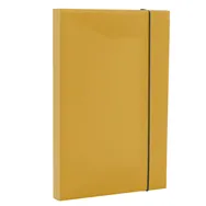 Cartella Portaprogetti con Elastico Holos Fellowes - Dorso 3 - 24x35 cm - 100102107 (Giallo Sabbia)