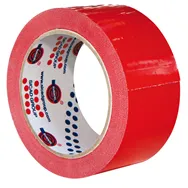 Nastro Adesivo in PVC 350 Eurocel - 50 mm x 66 m - 000401366 (Rosso Conf. 6)