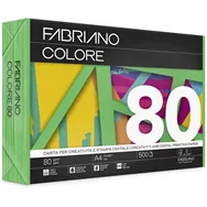 Carta Colorata Colore Fabriano - A4 - 80 g - 74121297 (Verde Forte Conf. 500)