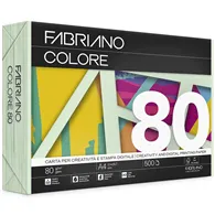 Carta Colorata Colore Fabriano - A4 - 80 g - 74221297 (Verde Pisello Forte Conf. 500)