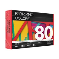 Carta Colorata Colore Fabriano - A4 - 80 g - 74521297 (Rosso Forte Conf. 500)