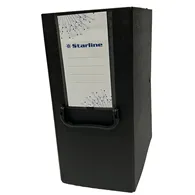 Scatola Archivio con Maniglia Starline - Dorso 20 - 25x35 cm - YCP-PPL20RNE (Nero)
