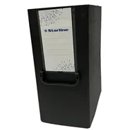 Scatola Archivio con Maniglia Starline - Dorso 20 - 25x35 cm - YCP-PPL20RNE (Nero)