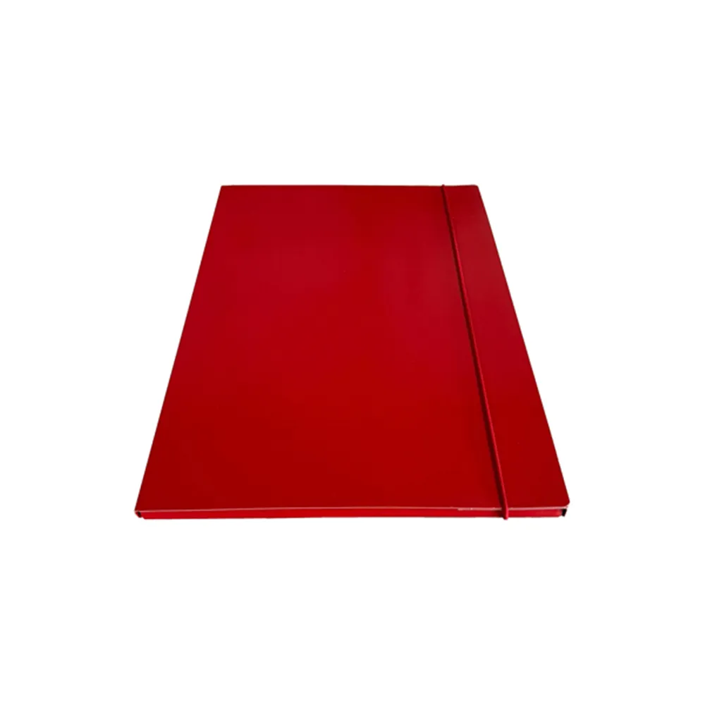 Cartellina 3 Lembi con Elastico Starline - 25x34 cm - CP01ELRO (Rosso Conf. 5)