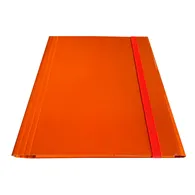 Cartellina 3 Lembi con Elastico Piatto Starline - 27x36 cm - CP7AR (Arancio Conf. 5)