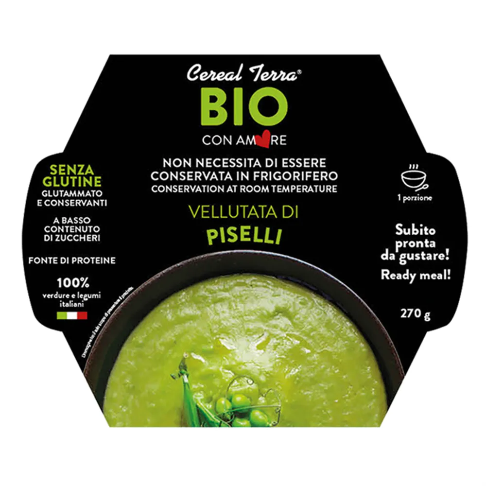 Vellutata di Piselli Cereal Terra - 300 ml - 0039728 (Conf. 6)