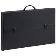 Valigetta in Polionda Total Black Favorit - 37x60x5 cm - 400173500 (Nero)