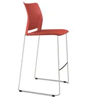 Sedia da Attesa Alpha Unisit - senza Braccioli - APSA/CO (Corallo)