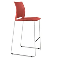 Sedia da Attesa Alpha Unisit - senza Braccioli - APSA/CO (Corallo)
