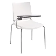 Sedia da Attesa Atenea Unisit - con Tavoletta senza Braccioli - ATT/BI (Bianco Conf. 2)