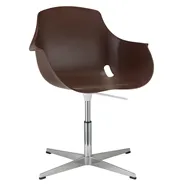 Sedia da Attesa Goa Goca Unisit - Polipropilene - GOGA/MR (Marrone)