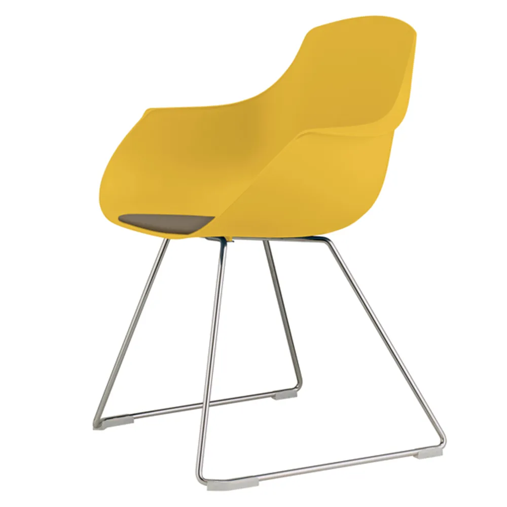 Sedia da Attesa Goa Gos Unisit - Polipropilene - GOS/GI (Giallo) Sedia da Attesa Goa Gos Unisit - Polipropilene - GOS/GI (Giallo)