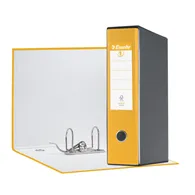 Registratore Eurofile G55 Esselte - Protocollo - Dorso 8 - 23x33 cm - 390755090 (Giallo)