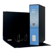 Registratore Dox 2 San Francisco Rexel - Protocollo - Dorso 8 - 23x34 cm - D15216 (Azzurro)