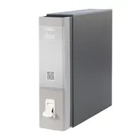 Registratore Dox 1 San Francisco Rexel - con Custodia - Commerciale - Dorso 8 - 23x29,7 cm - D15107 (Grigio)