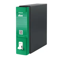 Registratore Dox 1 Rexel - con Custodia - Commerciale - Dorso 8 - 23x29,7 cm - D26114 (Verde)