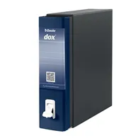 Registratore Dox 1 Rexel - con Custodia - Commerciale - Dorso 8 - 23x29,7 cm - D26104 (Blu)