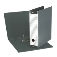 Registratore Delso Line Esselte - Protocollo - Dorso 8 - 23x33 cm - 390715060 (Bianco e Grigio)