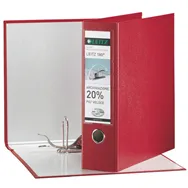 Registratore 180° G65 con Custodia Leitz - Protocollo - Dorso 8 - 23x33 cm - 390765160 (Rosso)