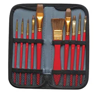 Pennello in Pelo di Pony per Acquerello DOM CWR - Punte Assortite - 12393 (Conf. 10)