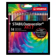 Matite Colorate Aquacolor Arty Stabilo - 2,8 mm - 1624/1-20 (Assortiti Conf. 24)