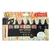 Evidenziatore Boss Nature Colors Stabilo - 2-5 mm - 70/8-2-1 (Assortiti Conf. 8)