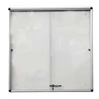 Bacheca Magnetica per Interni Starline - 12xA4 - 100x100 cm - 2380/6 (Bianco)