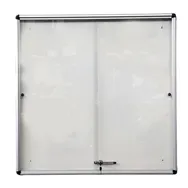 Bacheca Magnetica per Interni Starline - 12xA4 - 100x100 cm - 2380/6 (Bianco)