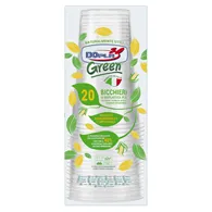 Bicchiere in PLA DOpla - 390 ml - 22708 (Trasparente Conf. 20)