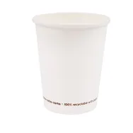 Bicchiere in Carta SignorBio - 350 ml - PGC004BIO50C (Bianco Conf. 50)