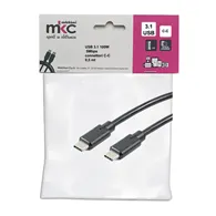Cavo USB 3.0 MKC - da USB-C a USB-C - 0,5 m - 486611208 (Nero)