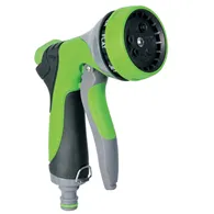 Pistola per Irrigazione Verdemax - 7 Getti - 9513 (Grigio e Verde)