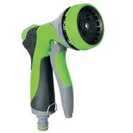 Pistola per Irrigazione Verdemax - 7 Getti - 9513 (Grigio e Verde)