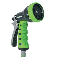 Pistola per Irrigazione Verdemax - 7 Getti - 9507 (Grigio e Verde)
