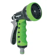 Pistola per Irrigazione Verdemax - 7 Getti - 9507 (Grigio e Verde)
