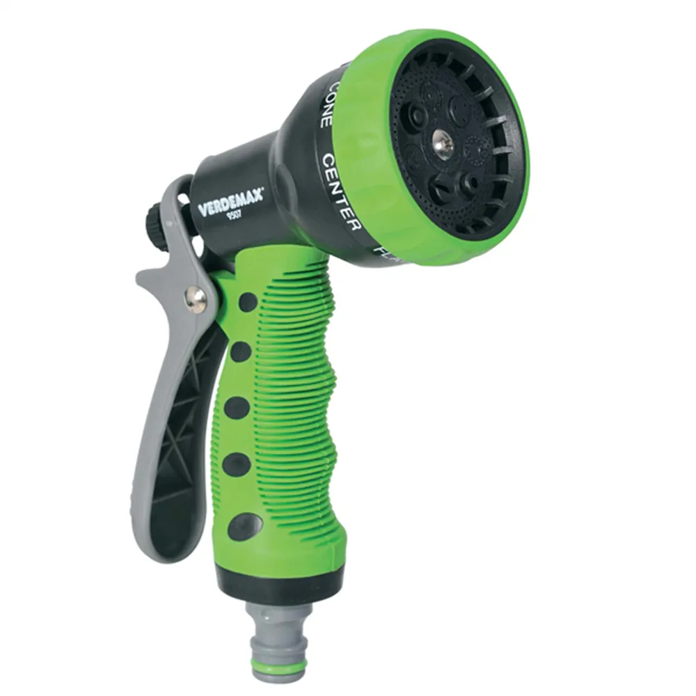 Pistola per Irrigazione Verdemax - 7 Getti - 9507 (Grigio e Verde) Pistola per Irrigazione Verdemax - 7 Getti - 9507 (Grigio e Verde)