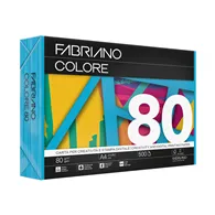 Carta Colorata Colore Fabriano - A3 - 80 g - 74329742 (Azzurro Forte Conf. 250)