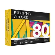 Carta Colorata Colore Fabriano - A3 - 80 g - 74629742 (Giallo Forte Conf. 250)