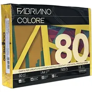 Carta Colorata Colore Fabriano - A4 - 80 g - 74921297 (Cedro Tenue Conf. 500)