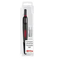 Compasso Universale Compattto Rotring - S0676530 (Nero e Rosso)
