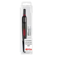 Compasso Universale Compattto Rotring - S0676530 (Nero e Rosso)